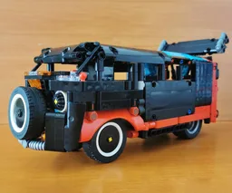 VW Camper 2in1 (Civil + Dragster) - 42106C model