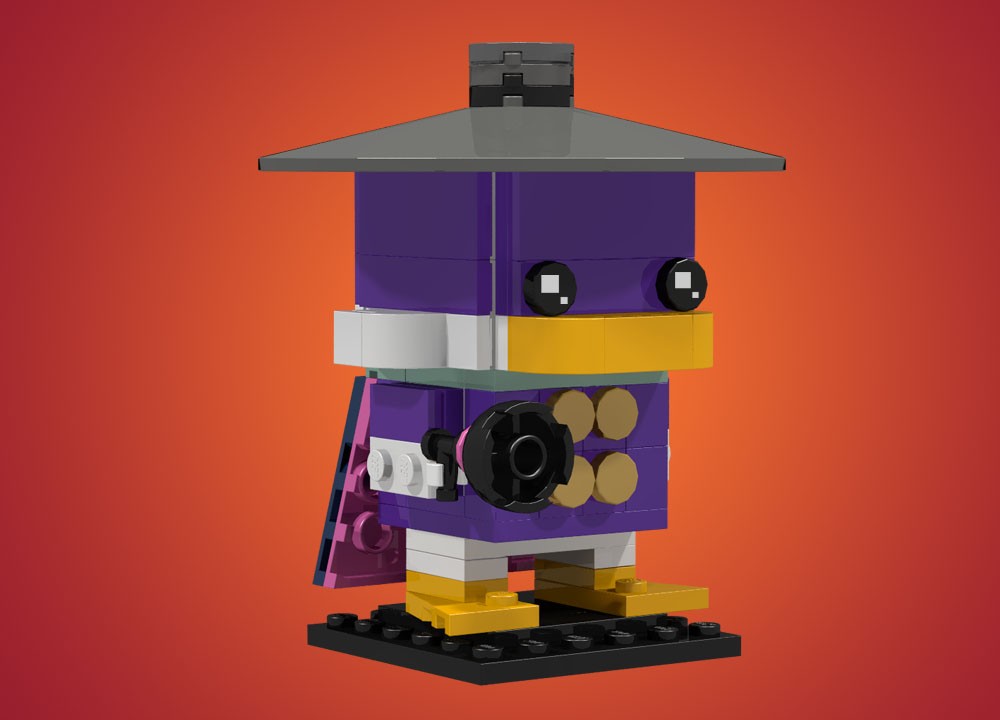 Lego Darkwing Duck Brickhead