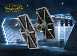 SW Imperial TIE, Fighter minifig scale MOC