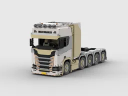 SCANIA 770s 10x4 tractor(Tan)