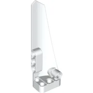 Technic Panel Fairing #5 Long Smooth, Side A / White