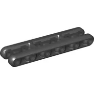 Technic Beam 3 x 11 Flexible Double / Black