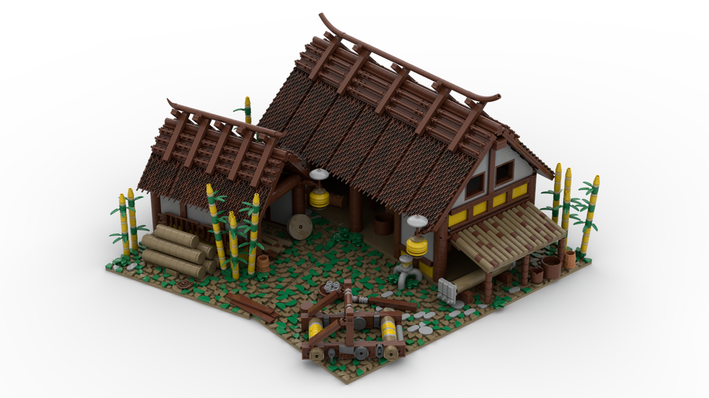Lego Age of Empires - Siege Workshop (East Asian)