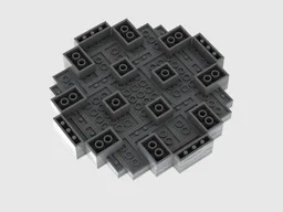 UpScale-67095-Tile Round 3x3