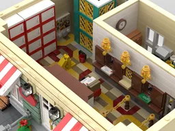 Modular Post Office in Neoclassical style