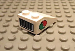 Slope 33 3 x 2 with Air Intake on Back and Octan Logo on Both Sides Pattern (Stickers) - Set 8216