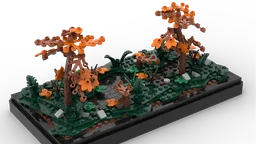 Forrest scene for minifigs