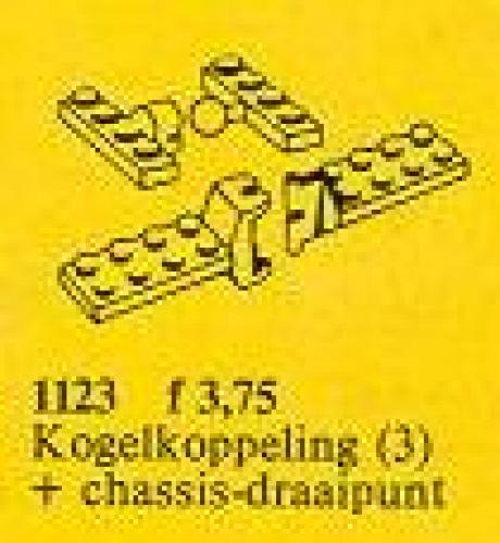 Lego Ball and Socket Couplings, Articulated Joint