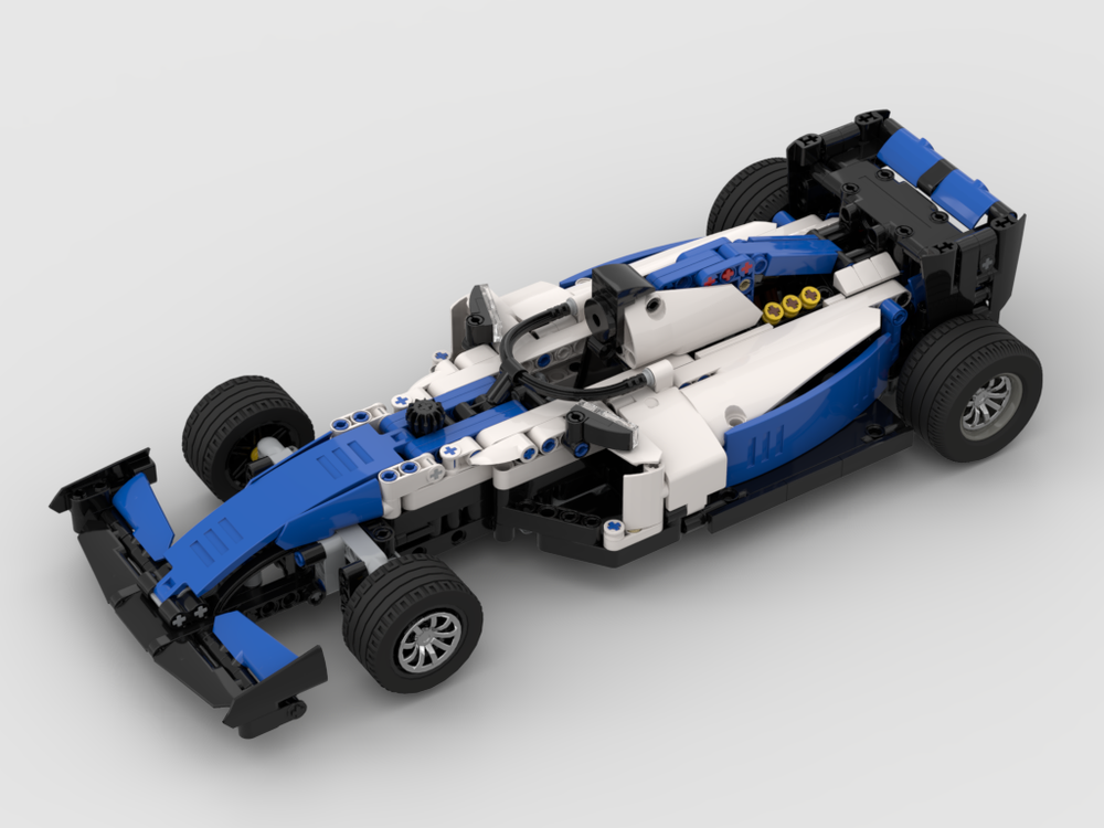 Lego F1 Racing - (Blue white)