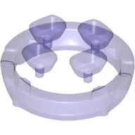 Infinity Stones, 4 on Sprue / Trans-Purple