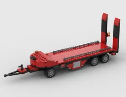 Low loader/ Flatbed trailer/ Tieflader