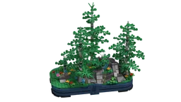 Diorama: The Silver Birch Grove