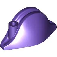 Hat Pirate Bicorne (Admiral) / Dark Purple