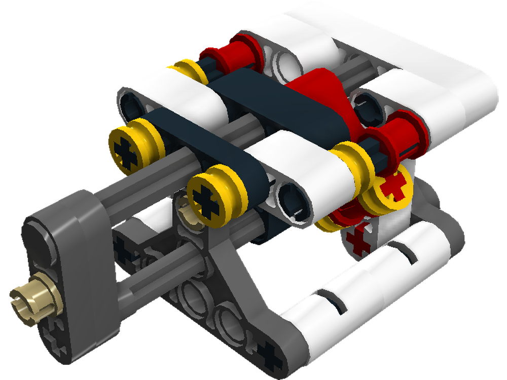 Lego Munnilist 10 Republic Dropship Single-Bolt Adapter (Version 1)