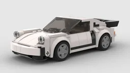 1974 Porsche 911 Turbo (8-Stud scale)