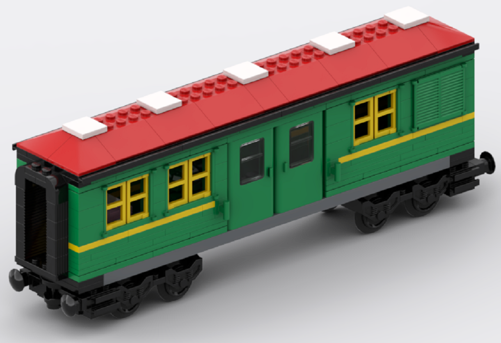 Lego Christmas train Wagon