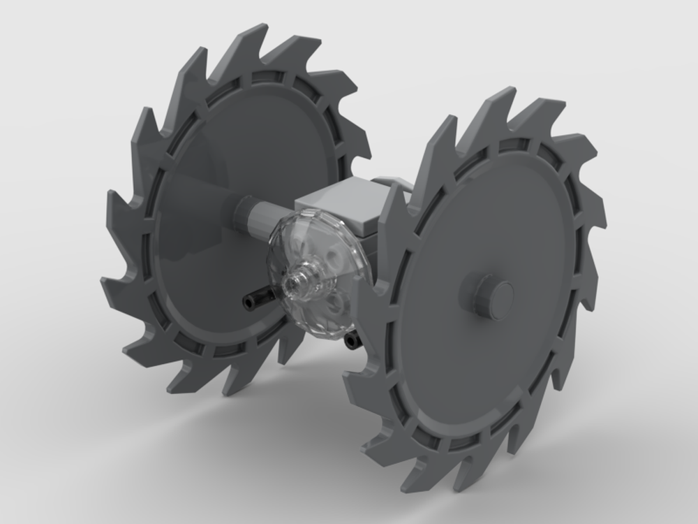 Lego Custom Sawblade TIE Fighter