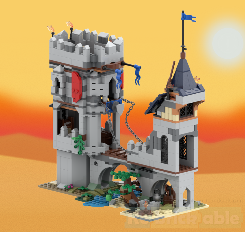 Lego Bridge keep