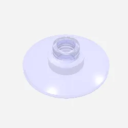Dish 2 x 2 Inverted [Radar] / Glitter Trans-Purple