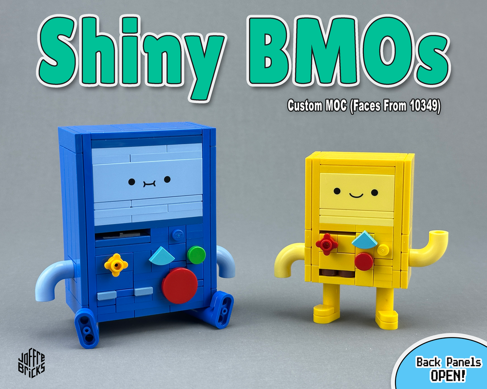 Lego Shiny BMOs (Faces from 10349)