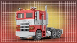Optimus prime Freightliner FL86 truck