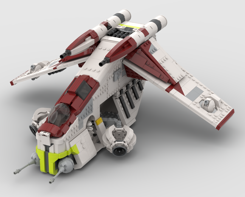 Lego Episode II republic gunship (LAAT)
