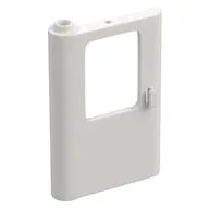 Door 1 x 4 x 5 Train Left / White