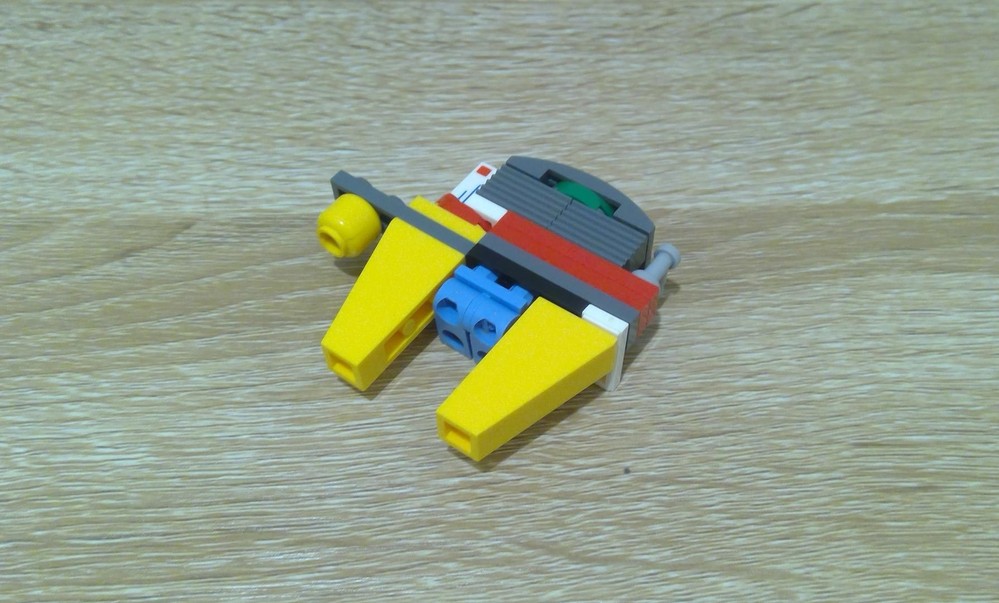 Lego Millennium Helicopter and Jar Jar Binks - 60100 Alternate Build