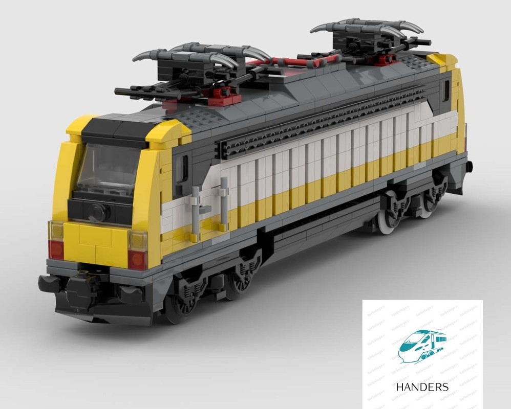 Lego Swiss Postal Locomotive