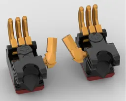 Fire Mech Hands MOD