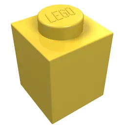 Brick 1 x 1 / Yellow