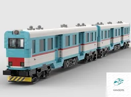 Italian 668 Series Diesel Train