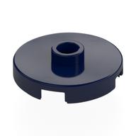 Lego Plate Special Round 2 x 2 with Center Stud (Jumper Plate) / Dark Blue