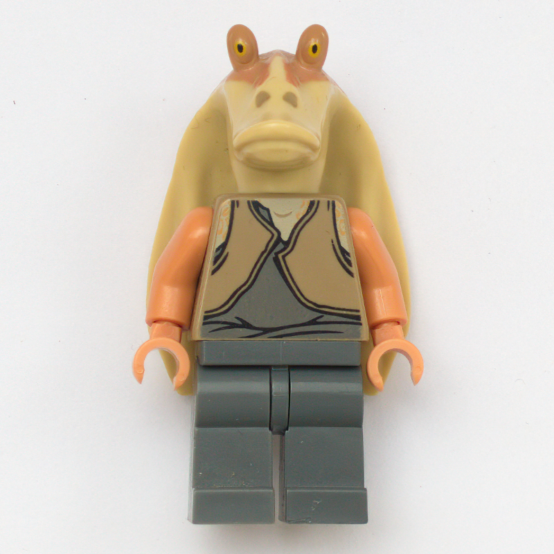 Lego Jar Jar Binks, Dark Tan Torso