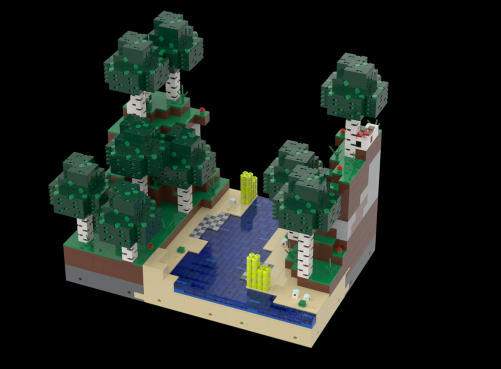Lego The Birch Forest