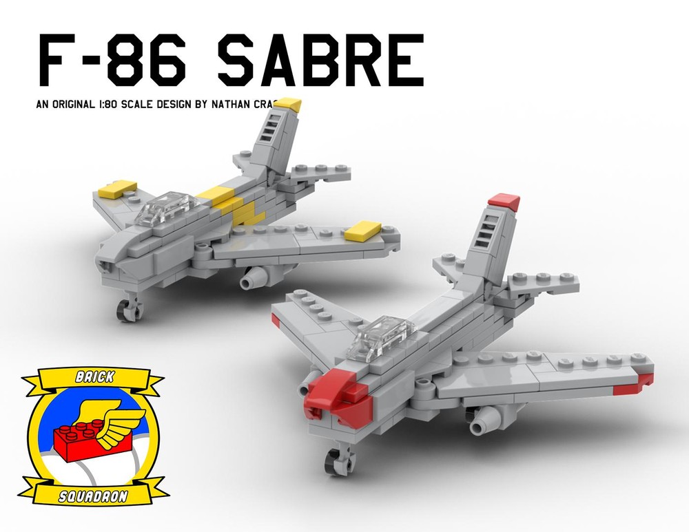 Lego F-86 Sabre