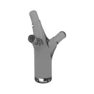 Bar 1L / Stem with 3 Sprouts/Prongs / Trans-Black