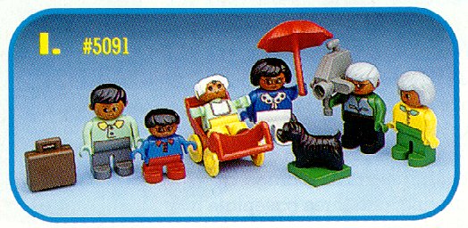 Lego Hispanic Family