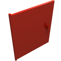 Homemaker Cupboard Door 4 x 4 / Red