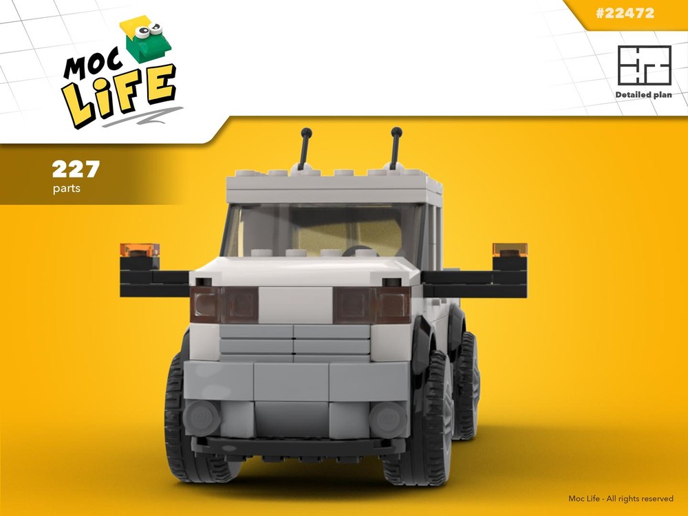 Lego Ram 1500 quad cab small bed