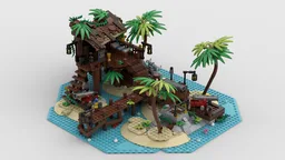 Pirate Island Cabin