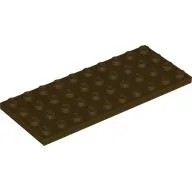 Plate 4 x 10 / Dark Brown