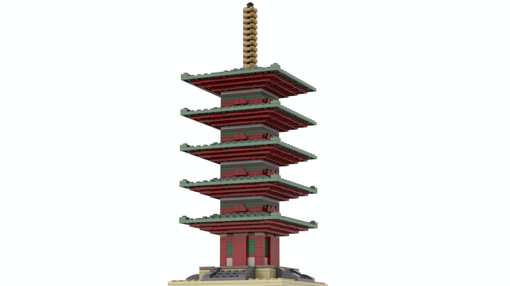 Lego Japanese Pagoda