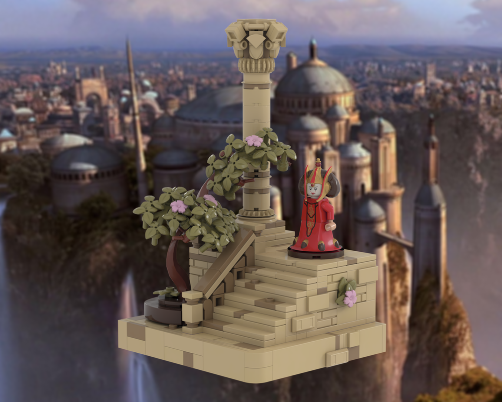 Lego Queen Amidala on Theed