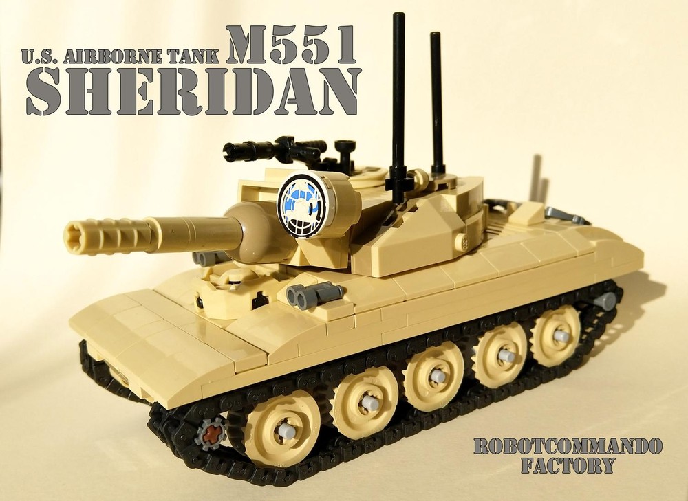 Lego m551 Sheridan tank