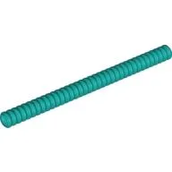 Hose, Ribbed 7mm D. 12L / 9.6cm / Dark Turquoise