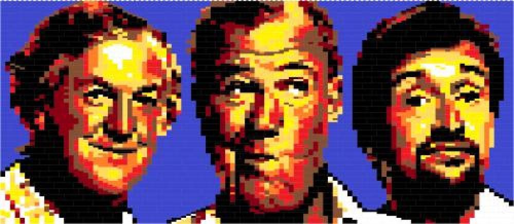 Lego THE GRAND TOUR - Clarkson, Hammond, May.