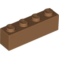 Brick 1 x 4 / Medium Nougat