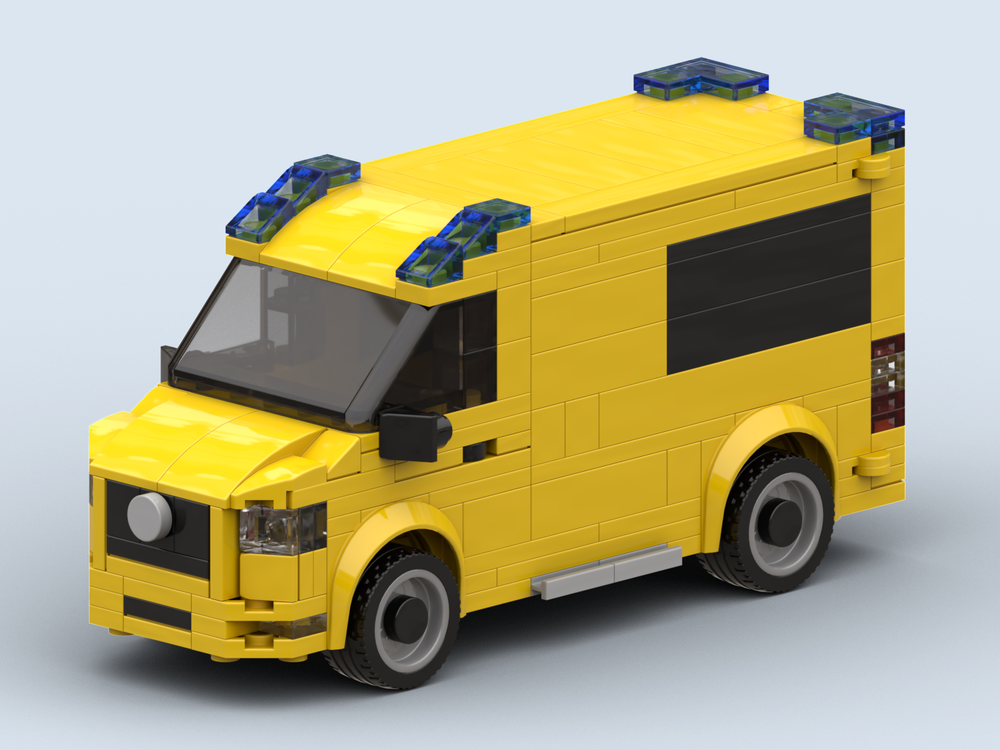 Lego Dutch Panel Van Ambulance