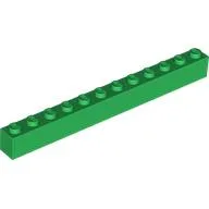 Brick 1 x 12 / Green